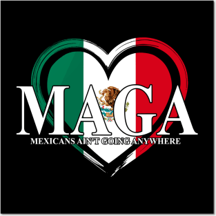 Mexicans-Ain't-Going-Anywhere Posters and Art
